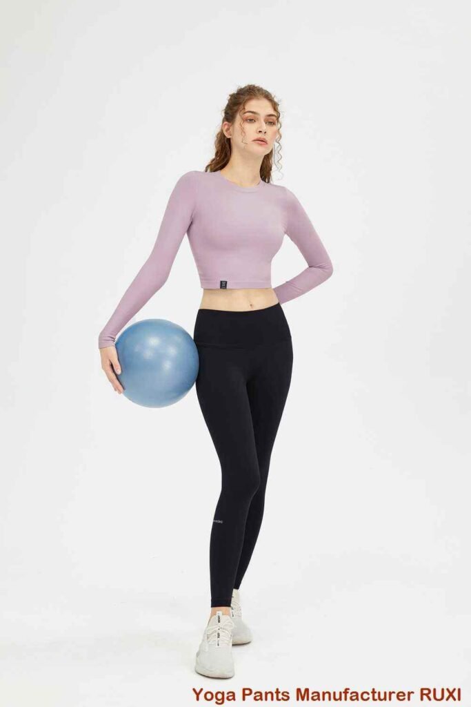 shorts yoga le waist àrd as fheàrr RUXI al3482