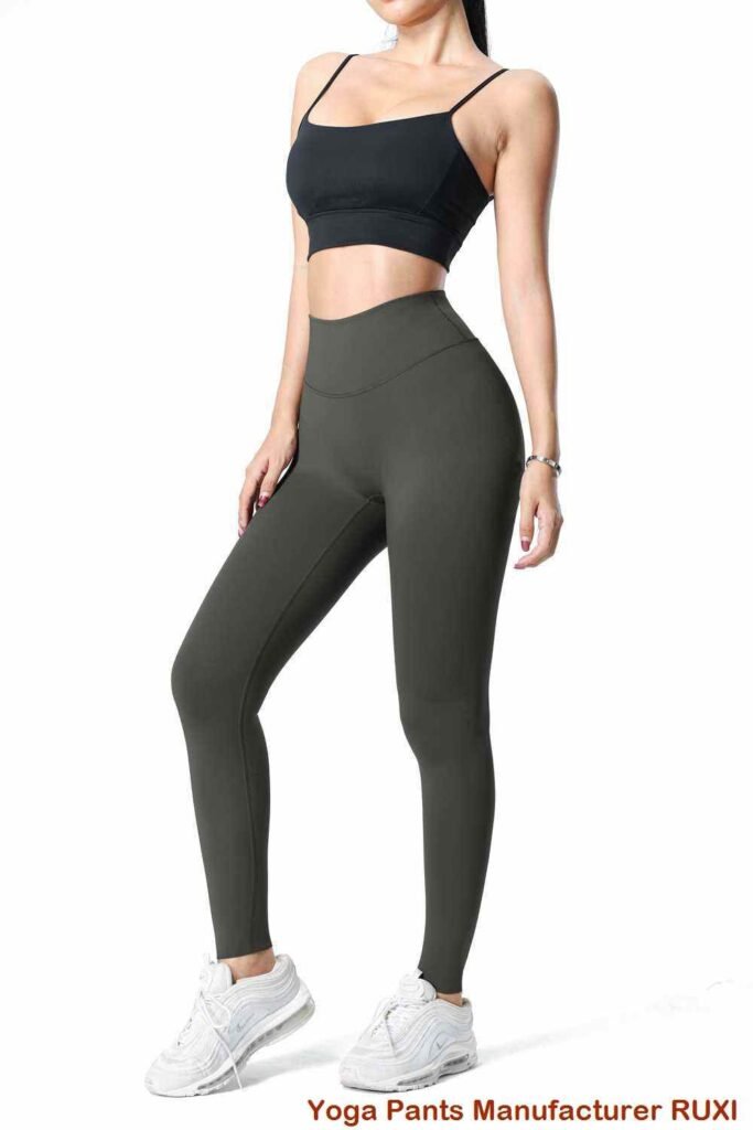 leggings àrd-astar as fheàrr le pòcaidean RUXI al756