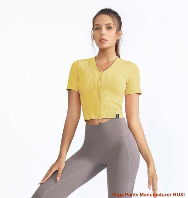 shorts spòrs le pòcaidean zip RUXI al1814