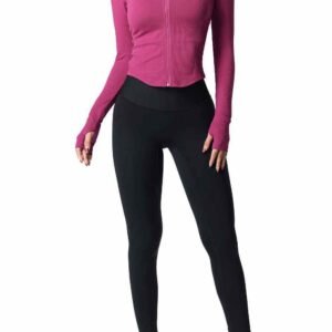 leggings ribbed flare RUXI al480