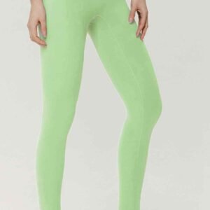pants yoga cas dhìreach dubh RUXI al856
