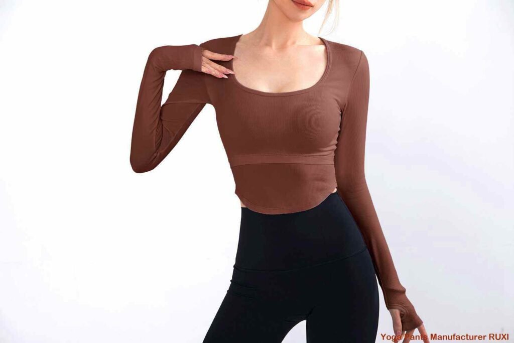 na shorts yoga as fheàrr airson boireannaich RUXI al3423
