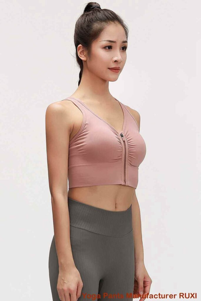 pants yoga àrd le pòcaidean RUXI al679