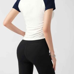 pants yoga le waist ìosal RUXI al346