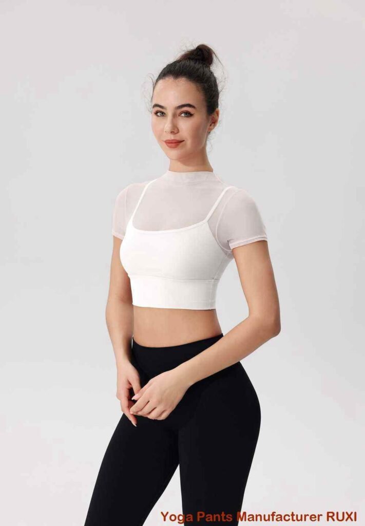 a bharrachd air shorts yoga meud le pòcaidean RUXI al3442