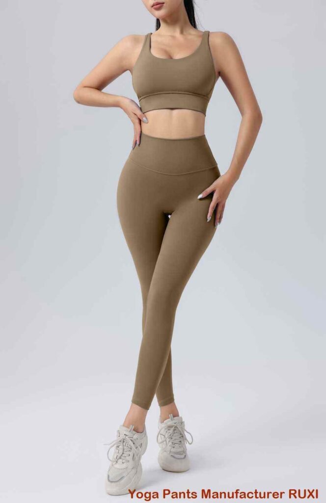 shorts ruith boireannaich le waist àrd RUXI al3105