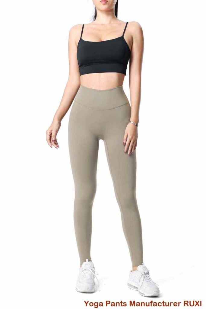 shorts trèanaidh le waist àrd RUXI al2819