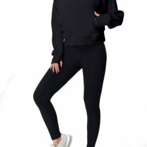 pants lùth-chleasachd boireannaich le pòcaidean RUXI al465