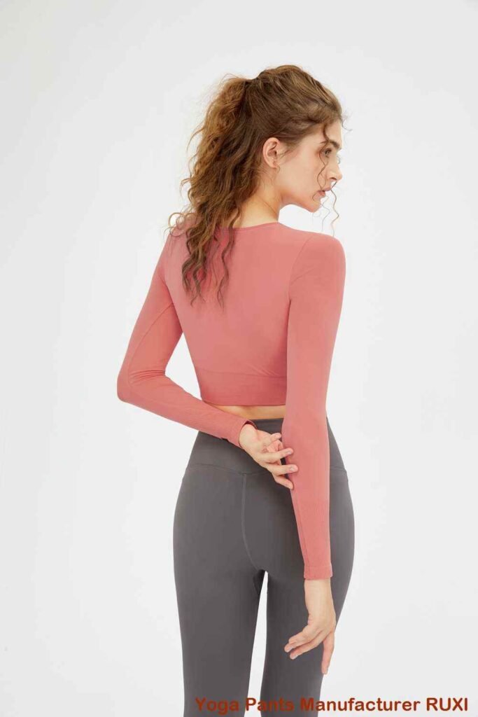 pants yoga airson faid ghoirid RUXI al3490