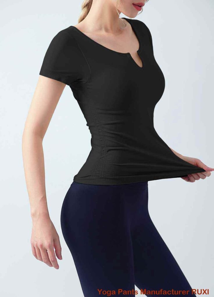 shorts lùth-chleasachd buidhe RUXI al2659
